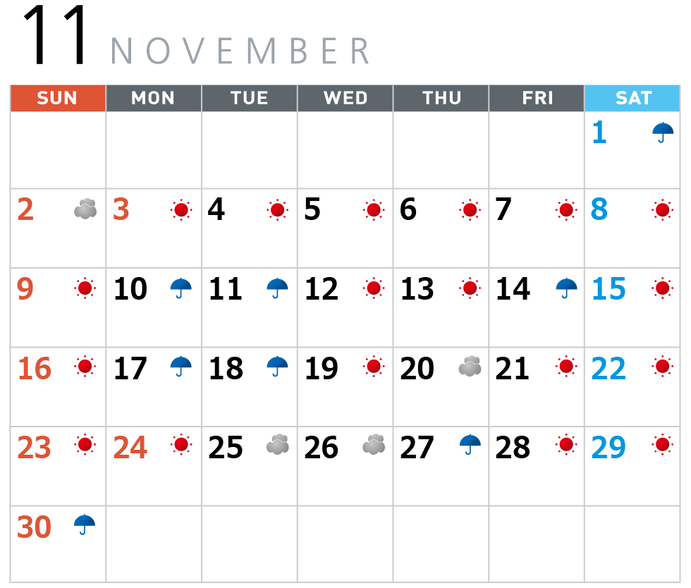 11月